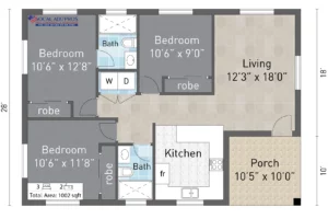 Colton 1015 Sf Detached Adu 3 Br 2 Bth (adu) 01