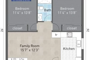 Rouge Ln 728 Sf Attached Adu 2 Br 1 Bth 01